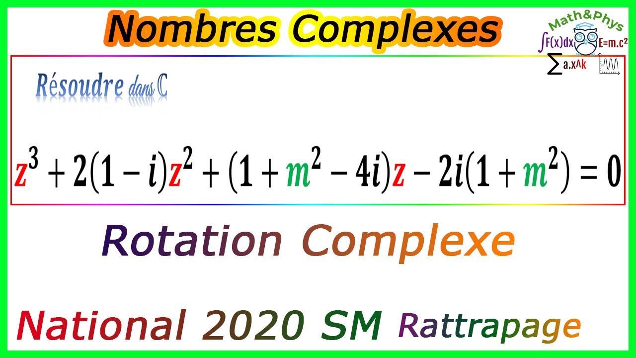 NOMBRES COMPLEXES ET TRANSFORMATIONS DU PLAN