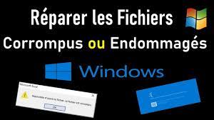 Réparer Fichiers Windows Endommangés Ou Corrompus