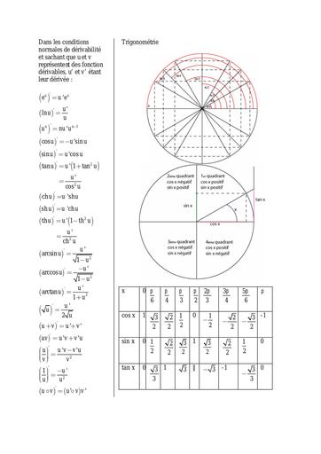 DERIVEES USUELLES ET TRIGO by Tehua.pdf