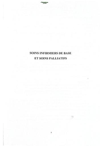 INFAS Cours Infas AS 2026 Aboisso 1ière et 2ième Année Soins infirmiers de bas et soins palliatifs By Tehua