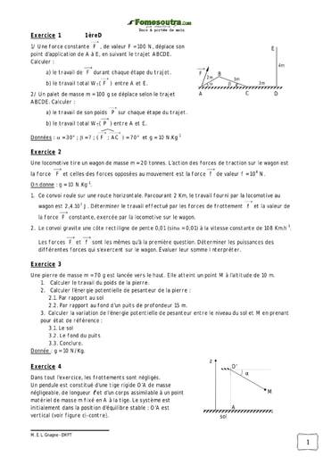 TP (1) Physique niveau 1ere D EMPT Bingerville