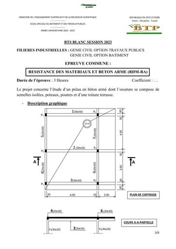 TD RDMBA BTS SOIR 2023 BTP BY TEHUA