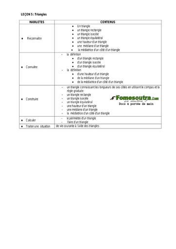 Triangle (2) - Guide pédagogique Maths 6ème