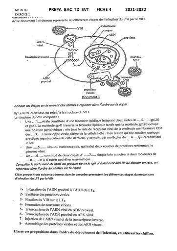 Svt prepa bac 2022 by M.Tehua