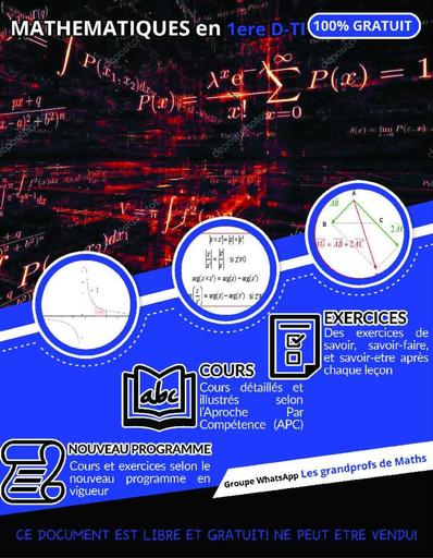 Gpm Maths 2ème edition 1èreD