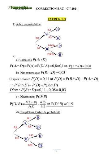 POPOSITION DE CORRECTION SUJET MATHS SERIE C BAC 2024 BY TEHUA