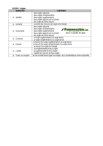 Les angles (2) - Guide pédagogique Maths 5ème