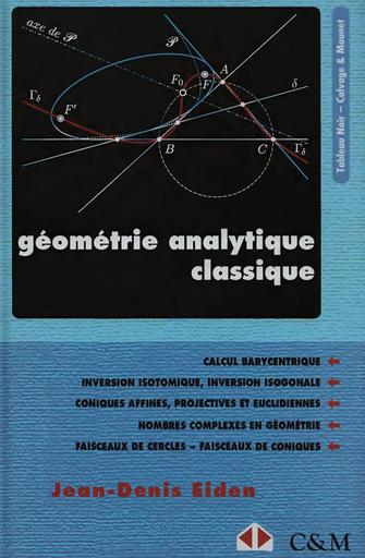 SUP Maths Livre Géométrie Analytique Classique by Tehua