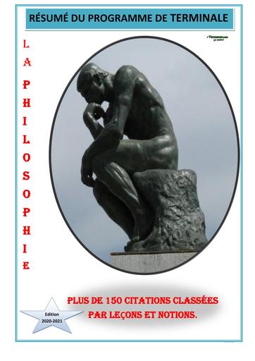 RESUME DU COURS DE Tle D PHILO by TEHUA