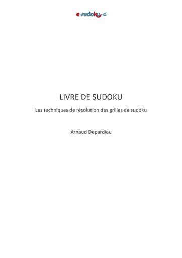 LIVRE DE SODOKOU