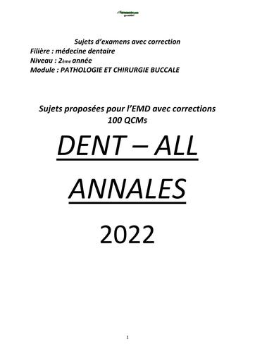 INFAS annales pathologie 2eme annee BY TEHUA