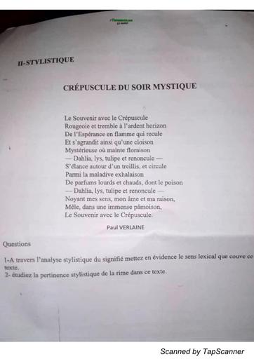 ENS Français SUJET STYLISTIQUE by TEHUA