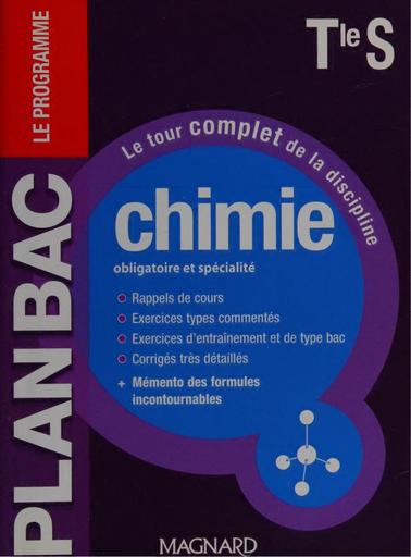Livre de Chimie Exos Corrigé Tle S Plan Bac by Tehua
