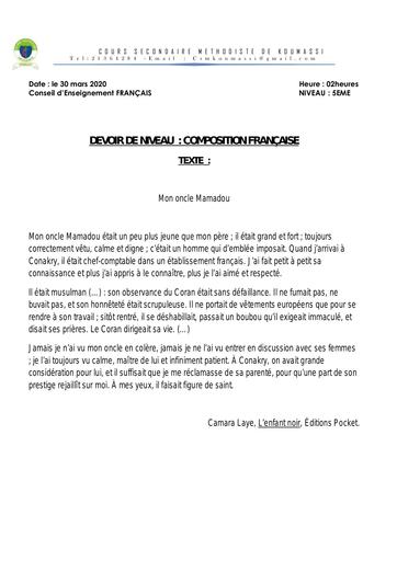 DEVOIR_5EME_FRANCAIS-N°1 by Tehua.pdf