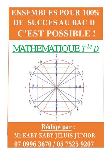 Top sélection Maths