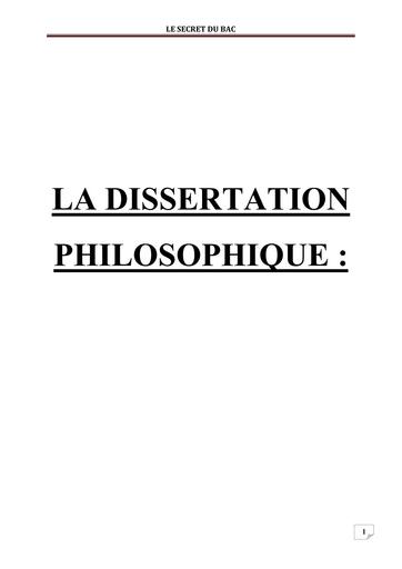 Doc le secret du bac Philo SUJETS ET CORRIGES by Tehua