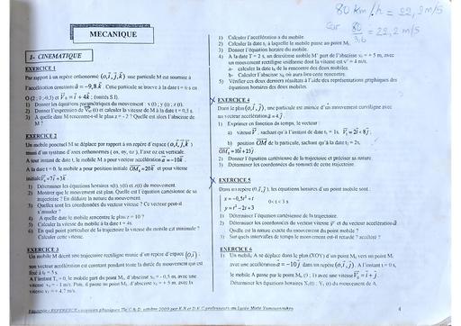Document PC sujets toutes les leçons Tle C&D by Tehua