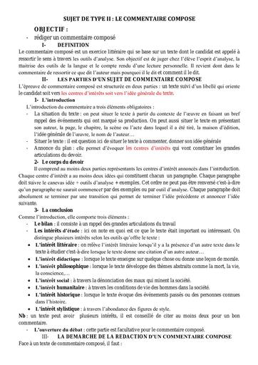 methologie commentaire composé Tle by Tehua .pdf