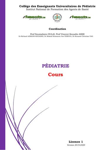 COURS PEDIATRIE INFAS L1 by TEHUA