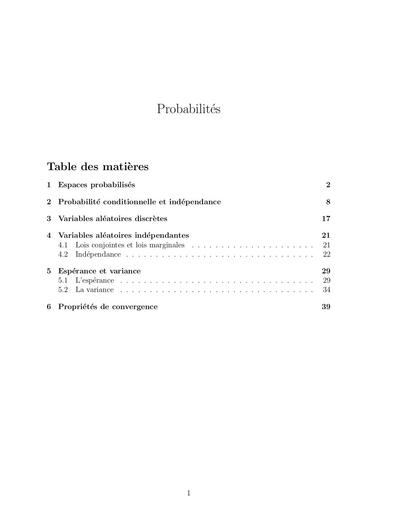 21   Probabilités