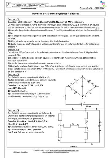 1ereS2 phy chim   2021  WahabDiop