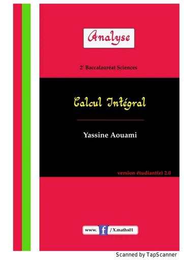 Xm Calcul intégral, Yassine by Tehua