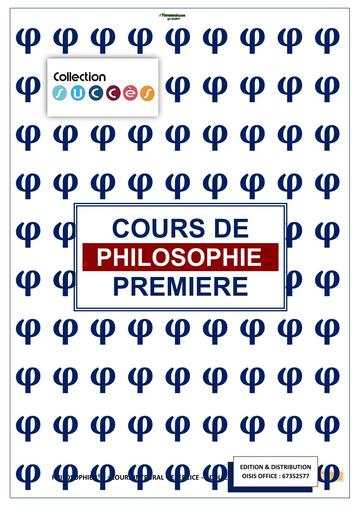 Cours de Philosophie 1ière CI by Tehua