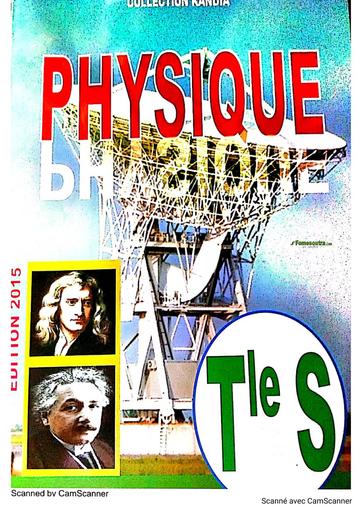 LIVRE COLLECTION KANDIA EDITION 20215 PHYSIQUE Tle S by TEHUA