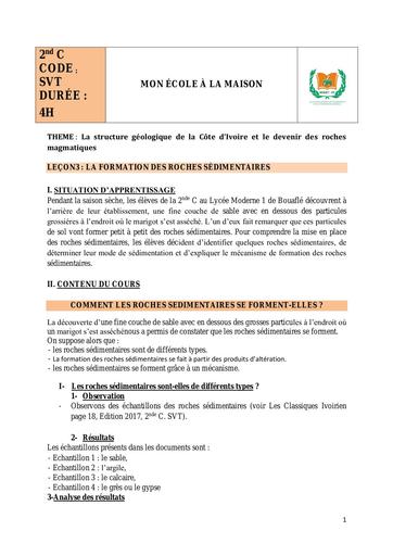 SVT 2nd C_L3_ la formation des roches sédimentaires by Tehua.pdf