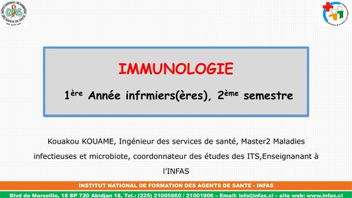 ANTIGENE INFAS 1ère année infirmier 2021 by Tehua.pdf