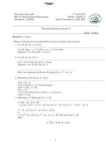 Examen4+Solution Algèbre 1 1 by TEHUA