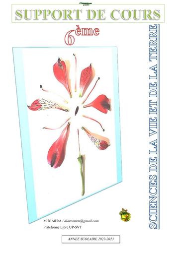 SUPPORTS FINAL 6ième SVT UP BY TEHUA