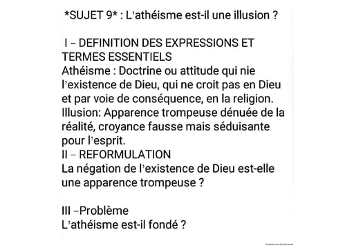 Dissertation philosophie  (Etude ordonnée) by Tehua