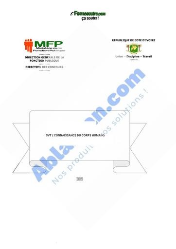 FP SVT connaissance du corps humain by TEHUA