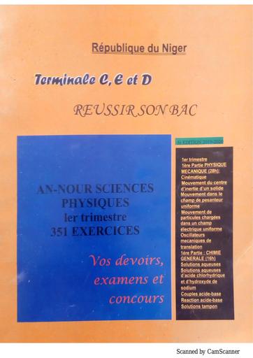 AN NOUR Pc Tle c et D by Tehua