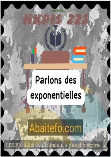 SERIE D'ETUDES DE FONCTIONS EXPO Tle CD by TEHUA