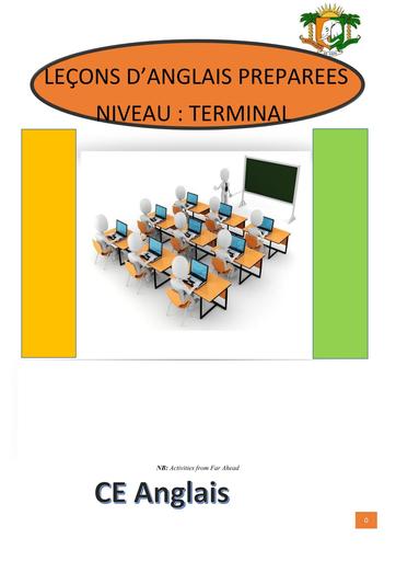 GAGNON Cours COMPLET D'Anglais Tle 2025 2026