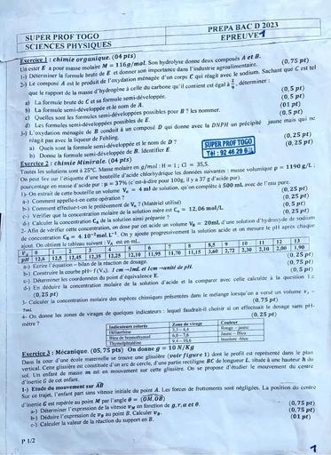 Compilé SP Tle D par SUPERPROF by Tehua