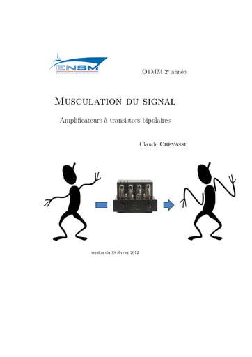 Amplificateurs à transistors bipolaires