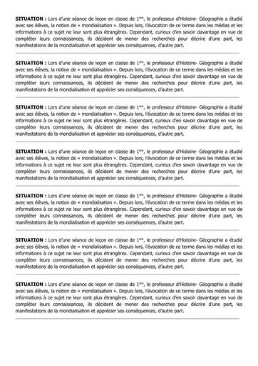HISTOIRE GEOGRAPHIE 1ière SITUATION D'APPRENTISSAGE TH4 G8 BY TEHUA