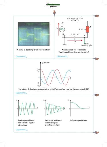 CAHIER PHYSIQUE Tle CDE P 235 oscillations by TEHUA