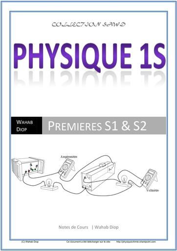 Cours Physique 1iere S by M.M.Tehua…