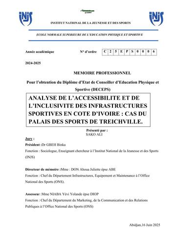 MEMOIRE DEFINITIF INJS by TEHUA