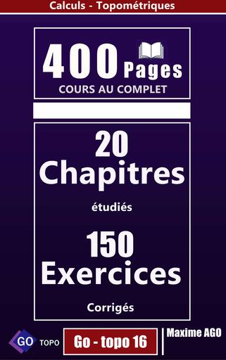 DOC de 'GO TOPO 16 (calculs topométriques)' by TEHUA