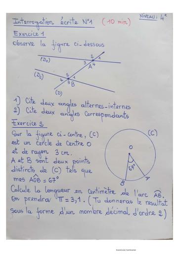 interrogation+corro maths 2nd Trimestre niveau 4ieme by Tehua.pdf