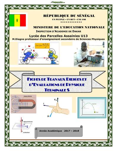 Fascicule de physique Tle S 2018 by TEHUA