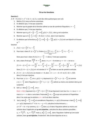 TD4 Algèbre 1 MI L1 BY TEHUA