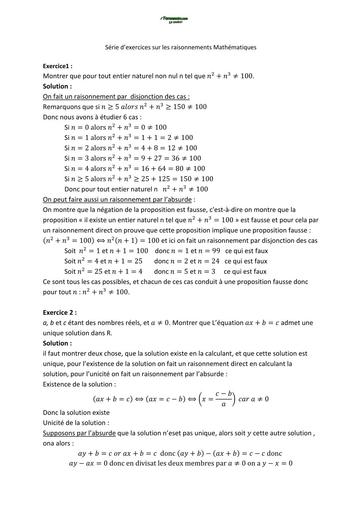 TD2 Algèbre 1 MI L1 BY TEHUA