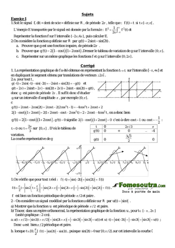 Sujet Corrigé TP (6) Calcul d'Intégral TP Maths BTS GO