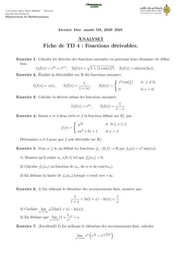 L1 MI TD4 analyse1 20 BY TEHUA